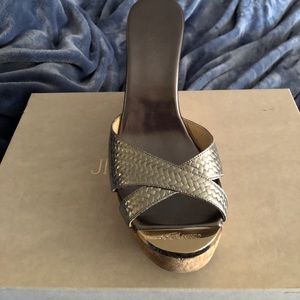Jimmy Choo gently used wedges